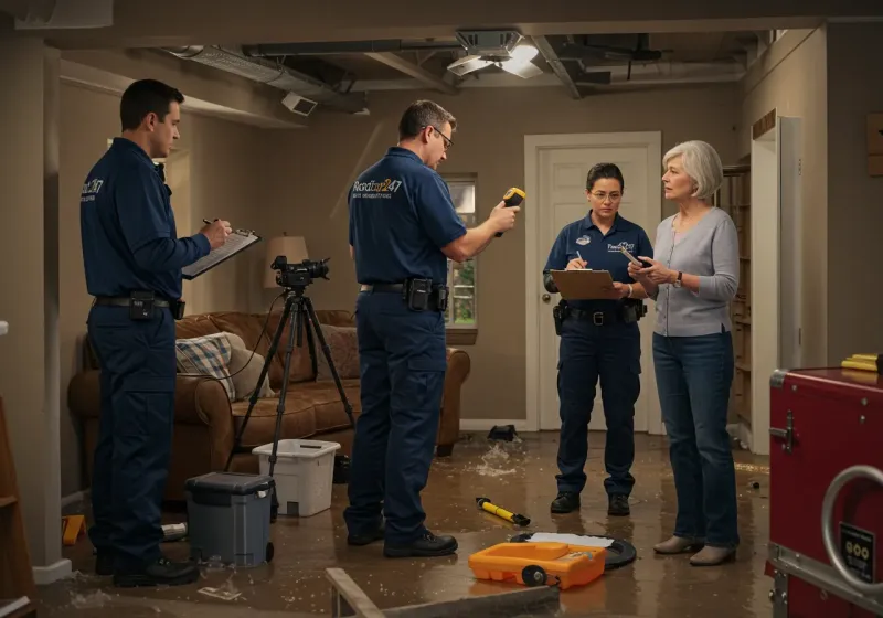 Water Damage Assessment and Insurance Documentation process in Chambers County, TX